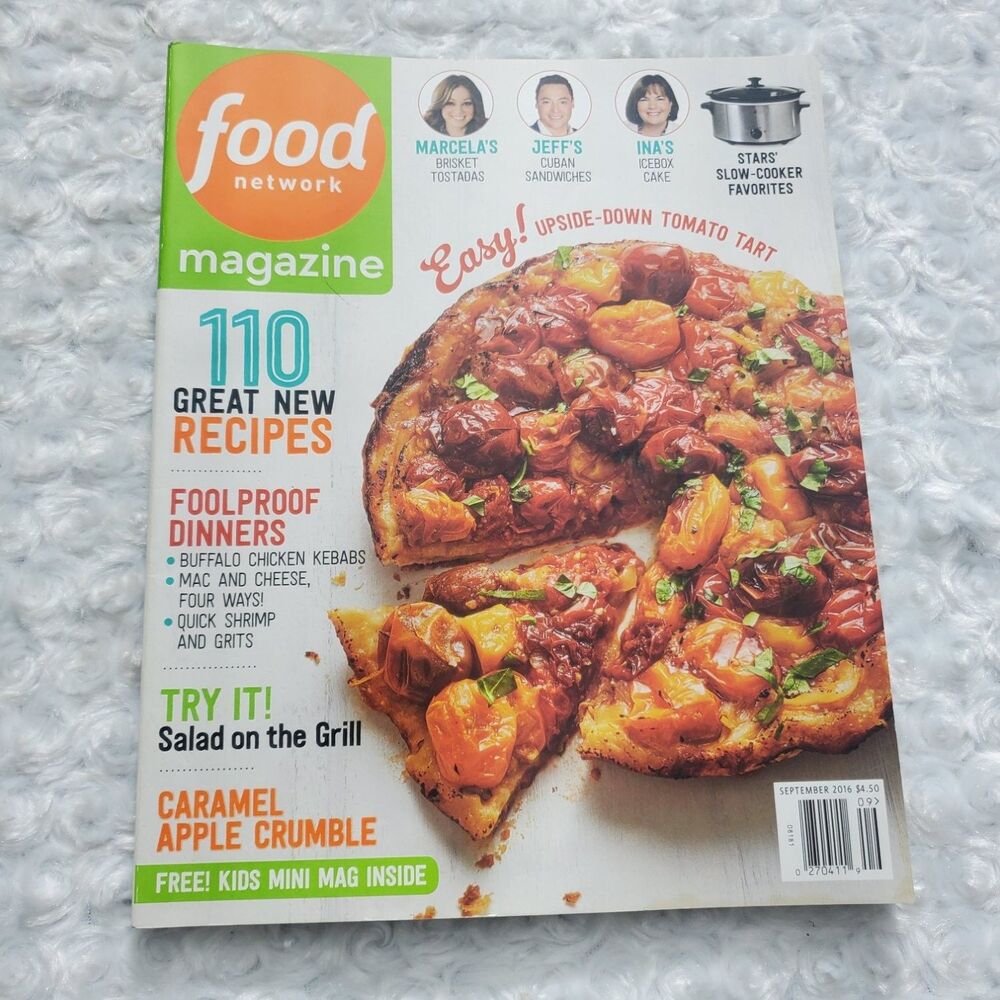 Food Network Magazine September 2016 Cooking